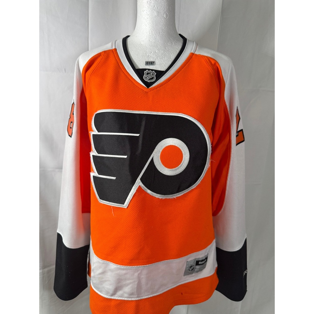 Reebok Philadelphia Flyers Claude Giroux‎ 28 Womens Hockey Jersey M M Orange#197